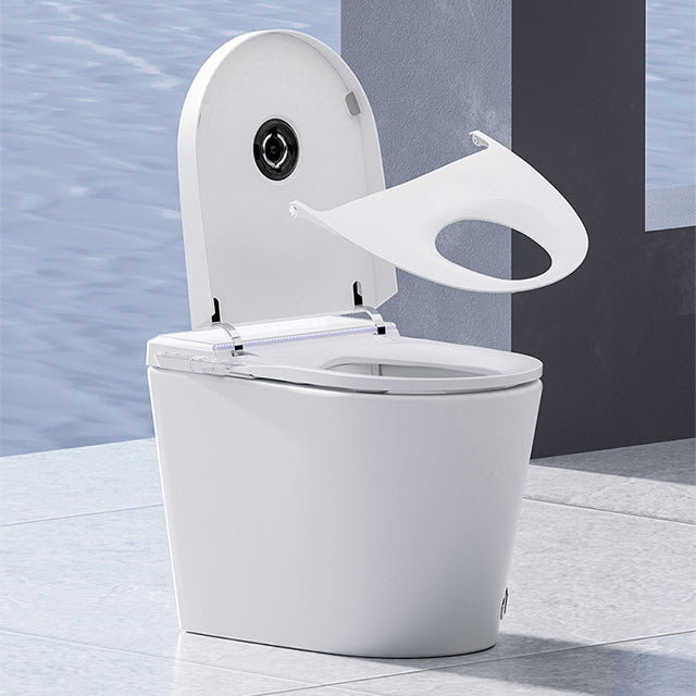 Modern Floor Mounted White Urine Toilet Siphon Jet Toilet Bowl with Toilet Seat Clearhalo 'Bathroom Remodel & Bathroom Fixtures' 'Home Improvement' 'home_improvement' 'home_improvement_toilets' 'Toilets & Bidets' 'Toilets' 6111600