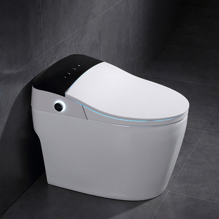 Modern One Piece Toilet Floor Mounted Toilet Bowl with Seat for Washroom Clearhalo 'Bathroom Remodel & Bathroom Fixtures' 'Home Improvement' 'home_improvement' 'home_improvement_toilets' 'Toilets & Bidets' 'Toilets' 6117996