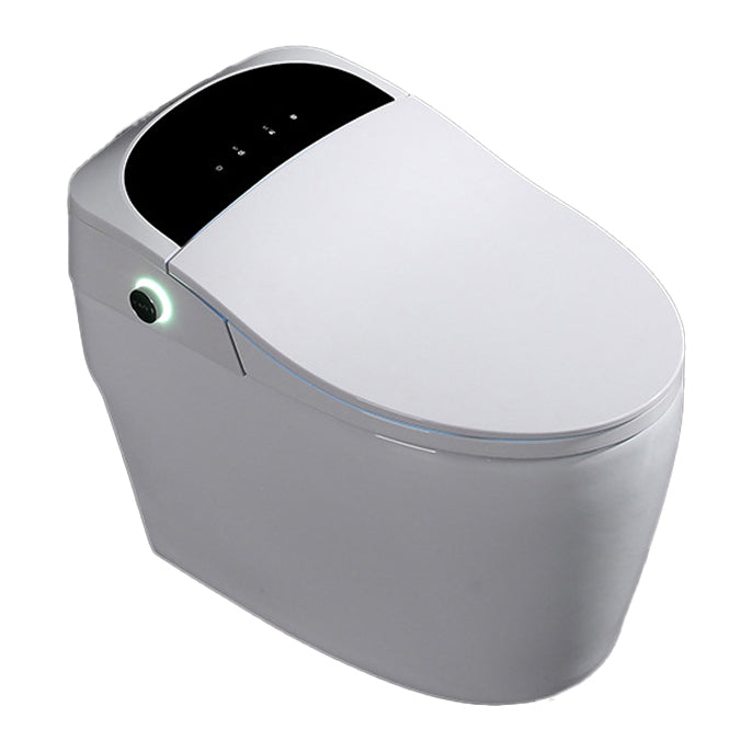 Modern One Piece Toilet Floor Mounted Toilet Bowl with Seat for Washroom Clearhalo 'Bathroom Remodel & Bathroom Fixtures' 'Home Improvement' 'home_improvement' 'home_improvement_toilets' 'Toilets & Bidets' 'Toilets' 6117999