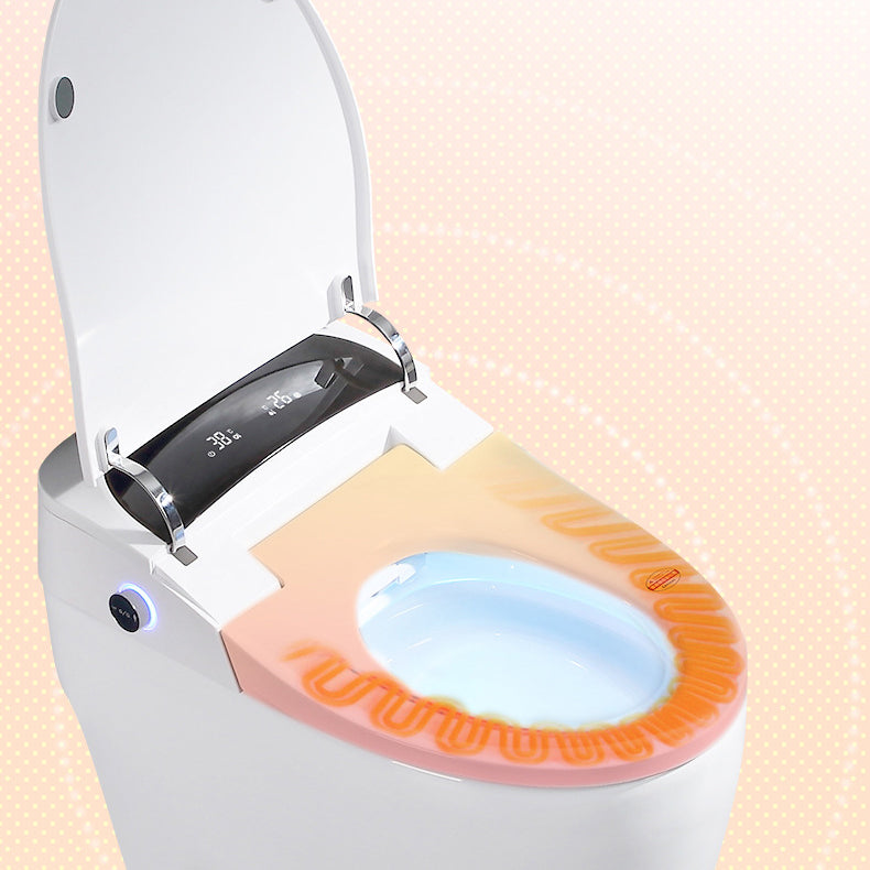 Modern One Piece Toilet Floor Mounted Toilet Bowl with Seat for Washroom Clearhalo 'Bathroom Remodel & Bathroom Fixtures' 'Home Improvement' 'home_improvement' 'home_improvement_toilets' 'Toilets & Bidets' 'Toilets' 6118005