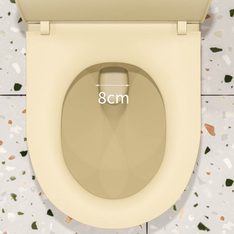 Traditional Skirted Toilet Floor Mount One-Piece Flush Toilet with Slow Close Seat Clearhalo 'Bathroom Remodel & Bathroom Fixtures' 'Home Improvement' 'home_improvement' 'home_improvement_toilets' 'Toilets & Bidets' 'Toilets' 6131317