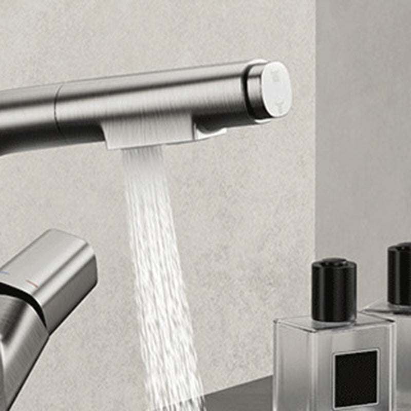 1 Handles Contemporary Vessel Sink Faucet 1 Hole Faucet for Bathroom Clearhalo 'Bathroom Remodel & Bathroom Fixtures' 'Bathroom Sink Faucets' 'Bathroom Sinks & Faucet Components' 'bathroom_sink_faucets' 'Home Improvement' 'home_improvement' 'home_improvement_bathroom_sink_faucets' 6131480