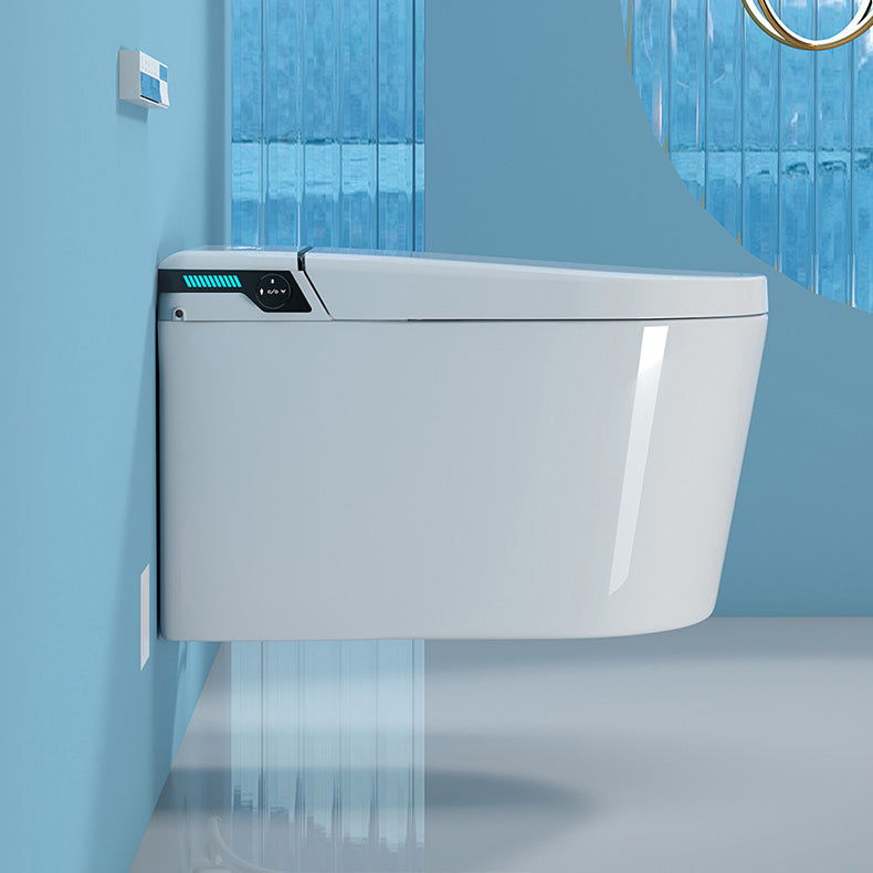 All-In-One Wall Mount Toilet Porcelain Contemporary Toilet Bowl Clearhalo 'Bathroom Remodel & Bathroom Fixtures' 'Home Improvement' 'home_improvement' 'home_improvement_toilets' 'Toilets & Bidets' 'Toilets' 6135574