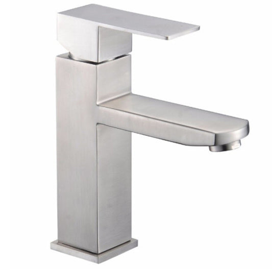 Contemporary Style Faucets One Lever Handles Vessel Sink Bathroom Faucet Clearhalo 'Bathroom Remodel & Bathroom Fixtures' 'Bathroom Sink Faucets' 'Bathroom Sinks & Faucet Components' 'bathroom_sink_faucets' 'Home Improvement' 'home_improvement' 'home_improvement_bathroom_sink_faucets' 6151528