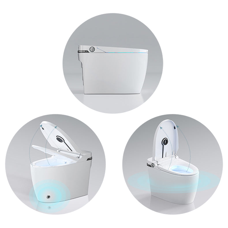 Modern Skirted Urine Toilet Heated Seat Flush Toilet with Seat Clearhalo 'Bathroom Remodel & Bathroom Fixtures' 'Home Improvement' 'home_improvement' 'home_improvement_toilets' 'Toilets & Bidets' 'Toilets' 6160526