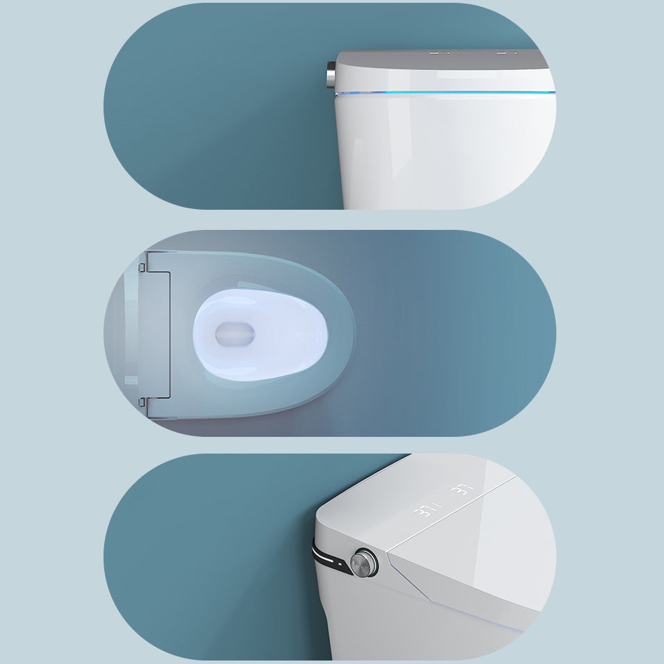 Modern Skirted Urine Toilet Heated Seat Flush Toilet with Seat Clearhalo 'Bathroom Remodel & Bathroom Fixtures' 'Home Improvement' 'home_improvement' 'home_improvement_toilets' 'Toilets & Bidets' 'Toilets' 6160539