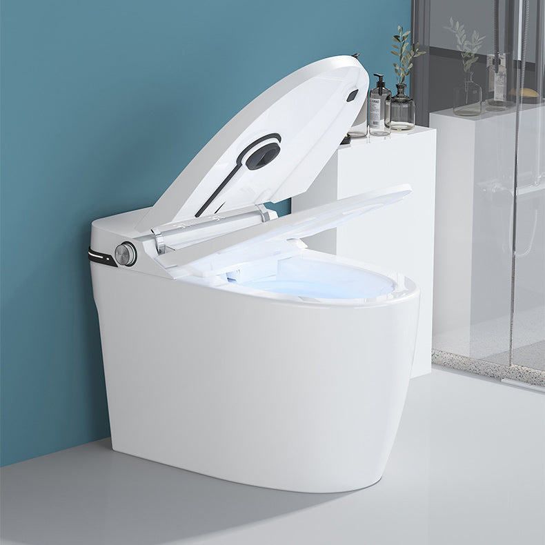 Modern Skirted Urine Toilet Heated Seat Flush Toilet with Seat Clearhalo 'Bathroom Remodel & Bathroom Fixtures' 'Home Improvement' 'home_improvement' 'home_improvement_toilets' 'Toilets & Bidets' 'Toilets' 6160541