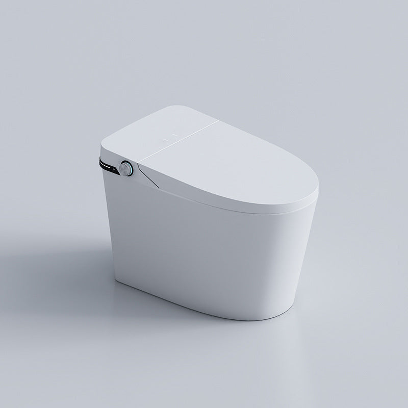 Modern Siphon Jet Toilet Bowl Ceramic Bidet Toilet with Seat for Bathroom Feet Feel Turn ( Standard) Clearhalo 'Bathroom Remodel & Bathroom Fixtures' 'Home Improvement' 'home_improvement' 'home_improvement_toilets' 'Toilets & Bidets' 'Toilets' 6160567