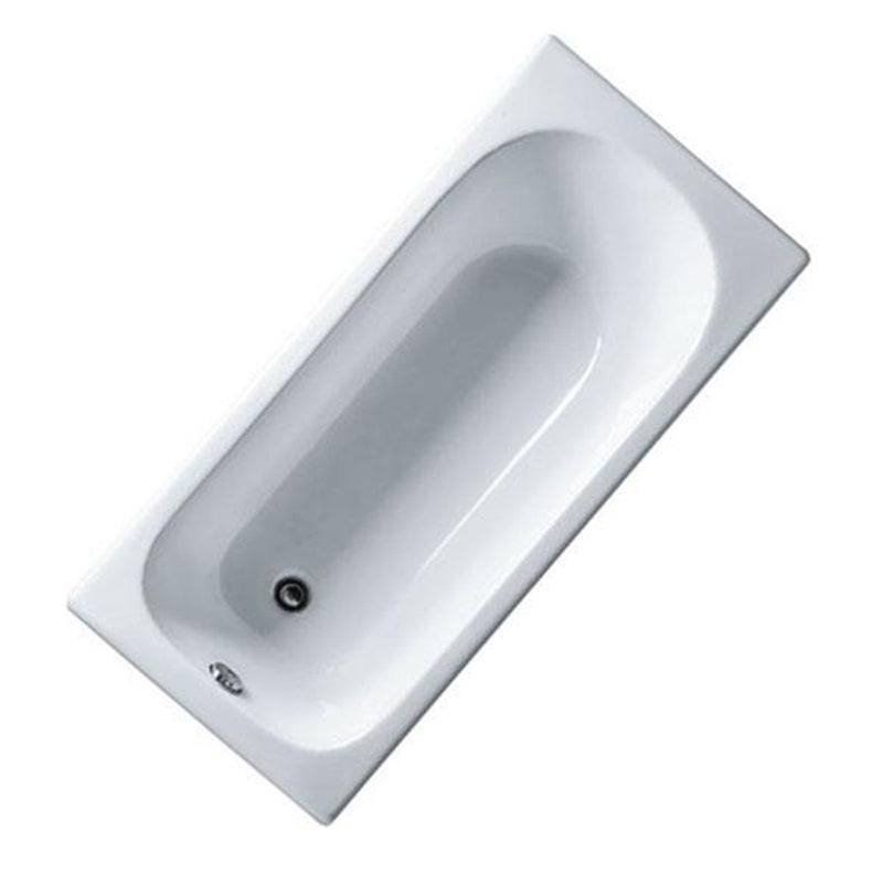 Soaking Freestanding Tub with Internal Drain Bathroom Acrylic White Bath Tub Clearhalo 'Bathroom Remodel & Bathroom Fixtures' 'Bathtubs' 'Home Improvement' 'home_improvement' 'home_improvement_bathtubs' 'Showers & Bathtubs' 6176634