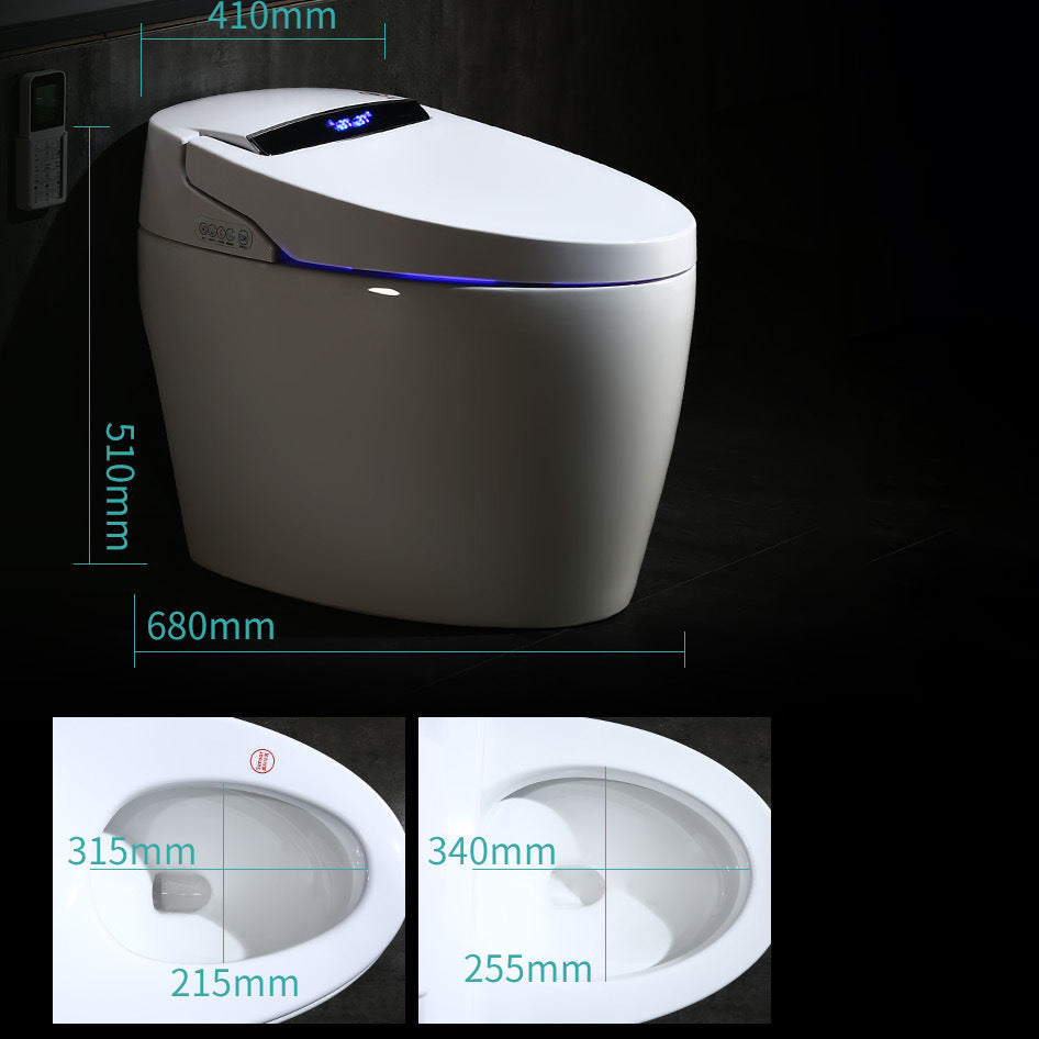 Modern 1-Piece Bidet Toilet Floor Mounted Toilet Bowl for Washroom Clearhalo 'Bathroom Remodel & Bathroom Fixtures' 'Home Improvement' 'home_improvement' 'home_improvement_toilets' 'Toilets & Bidets' 'Toilets' 6177114