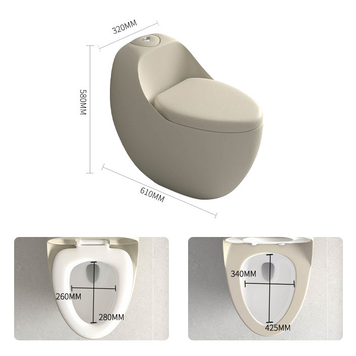 Siphon Jet Flush Toilet Floor Mounted All-In-One Urine Toilet Clearhalo 'Bathroom Remodel & Bathroom Fixtures' 'Home Improvement' 'home_improvement' 'home_improvement_toilets' 'Toilets & Bidets' 'Toilets' 6177140