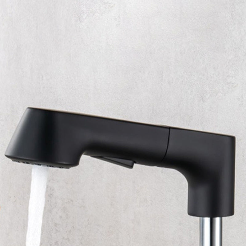 Industrial Style Widespread Faucets Lever Handles Faucets for Bathroom Clearhalo 'Bathroom Remodel & Bathroom Fixtures' 'Bathroom Sink Faucets' 'Bathroom Sinks & Faucet Components' 'bathroom_sink_faucets' 'Home Improvement' 'home_improvement' 'home_improvement_bathroom_sink_faucets' 6211593