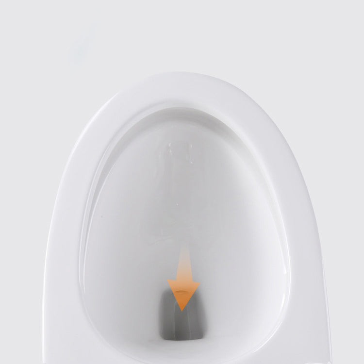 Contemporary Elongated Toilet Bowl Gravity Flush Toilet with Seat for Bathroom Clearhalo 'Bathroom Remodel & Bathroom Fixtures' 'Home Improvement' 'home_improvement' 'home_improvement_toilets' 'Toilets & Bidets' 'Toilets' 6212604