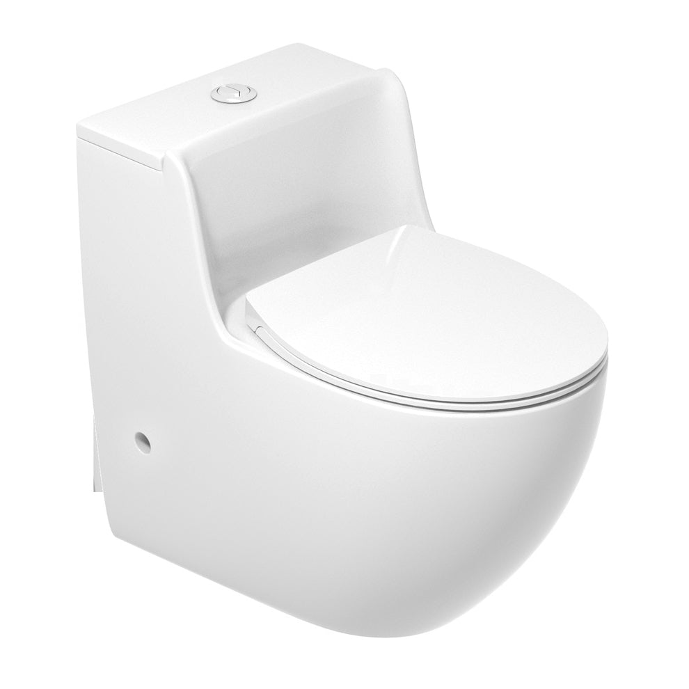 Modern Elongated Toilet Bowl Siphon Jet Flush Toilet with Seat White Clearhalo 'Bathroom Remodel & Bathroom Fixtures' 'Home Improvement' 'home_improvement' 'home_improvement_toilets' 'Toilets & Bidets' 'Toilets' 6212715