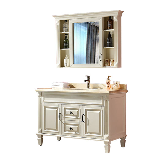 Traditional Freestanding Bathroom Vanity Solid Wood Bathroom Vanity Set for Bathroom Clearhalo 'Bathroom Remodel & Bathroom Fixtures' 'Bathroom Vanities' 'bathroom_vanities' 'Home Improvement' 'home_improvement' 'home_improvement_bathroom_vanities' 6214989