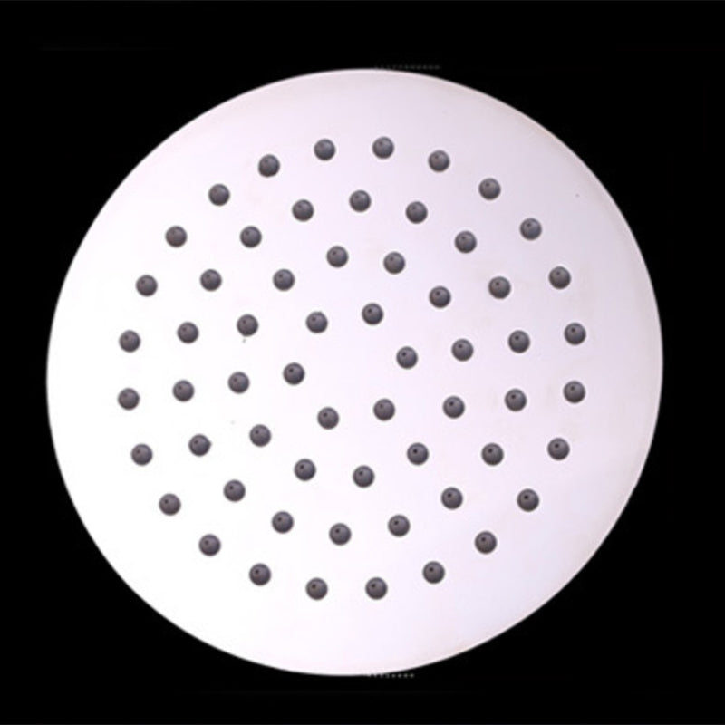 Metal Fixed Shower Head Modern Bathroom Ceiling Mounted Shower Head 6"L x 6"W Round Clearhalo 'Bathroom Remodel & Bathroom Fixtures' 'Home Improvement' 'home_improvement' 'home_improvement_shower_heads' 'Shower Heads' 'shower_heads' 'Showers & Bathtubs Plumbing' 'Showers & Bathtubs' 6215190