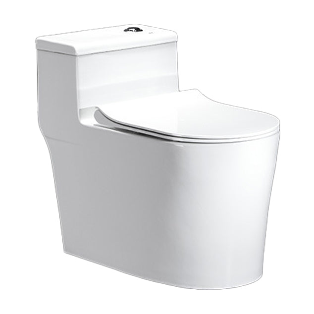 Contemporary One Piece Toilet Floor Mounted Toilet Bowl for Washroom 15"L x 28"W x 24"H Clearhalo 'Bathroom Remodel & Bathroom Fixtures' 'Home Improvement' 'home_improvement' 'home_improvement_toilets' 'Toilets & Bidets' 'Toilets' 6262270
