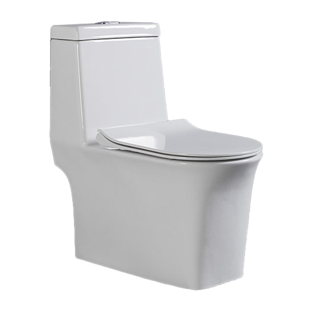 Contemporary One Piece Toilet Floor Mounted Toilet Bowl for Washroom 15"L x 27"W x 30"H Clearhalo 'Bathroom Remodel & Bathroom Fixtures' 'Home Improvement' 'home_improvement' 'home_improvement_toilets' 'Toilets & Bidets' 'Toilets' 6262277