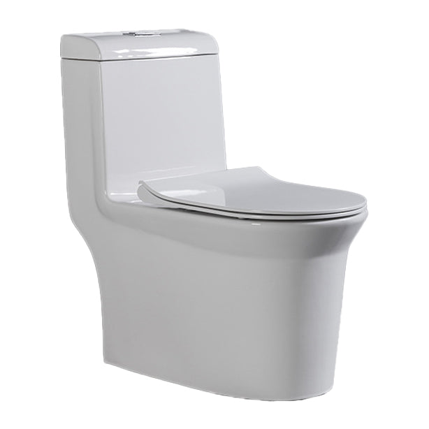 Contemporary One Piece Toilet Floor Mounted Toilet Bowl for Washroom 15"L x 28"W x 31"H Clearhalo 'Bathroom Remodel & Bathroom Fixtures' 'Home Improvement' 'home_improvement' 'home_improvement_toilets' 'Toilets & Bidets' 'Toilets' 6262278