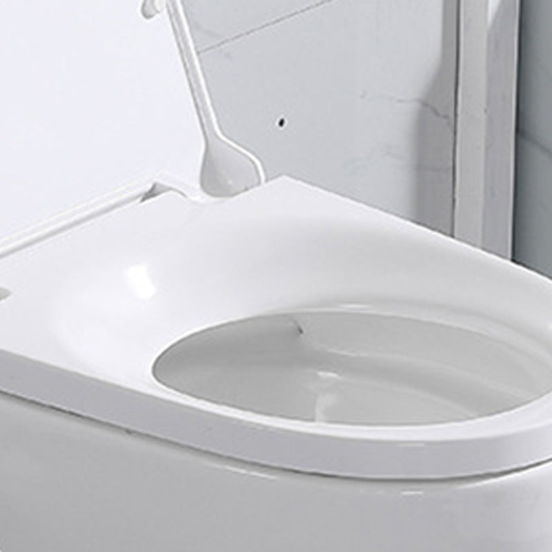 Contemporary One Piece Toilet Floor Mounted Toilet Bowl for Washroom Clearhalo 'Bathroom Remodel & Bathroom Fixtures' 'Home Improvement' 'home_improvement' 'home_improvement_toilets' 'Toilets & Bidets' 'Toilets' 6262281