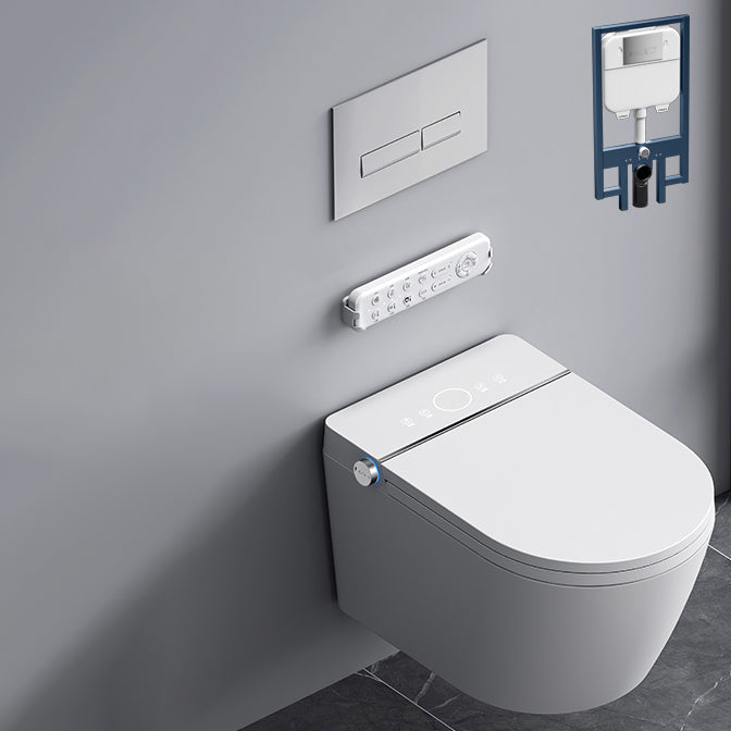 Modern White Wall Mount Urine Toilet Siphon Jet Toilet Bowl with Toilet Seat White Clearhalo 'Bathroom Remodel & Bathroom Fixtures' 'Home Improvement' 'home_improvement' 'home_improvement_toilets' 'Toilets & Bidets' 'Toilets' 6274730