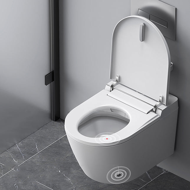 Modern White Wall Mount Urine Toilet Siphon Jet Toilet Bowl with Toilet Seat Clearhalo 'Bathroom Remodel & Bathroom Fixtures' 'Home Improvement' 'home_improvement' 'home_improvement_toilets' 'Toilets & Bidets' 'Toilets' 6274742