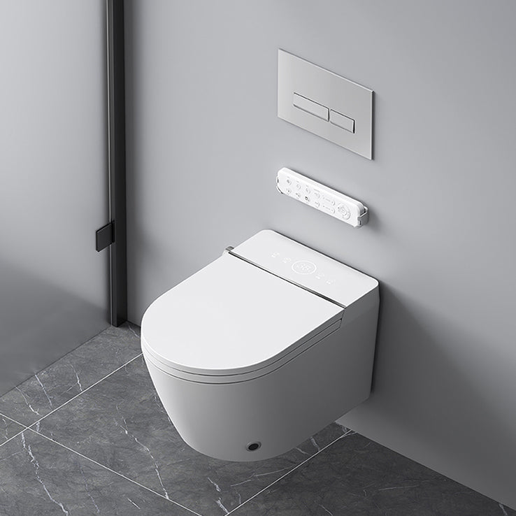 Modern White Wall Mount Urine Toilet Siphon Jet Toilet Bowl with Toilet Seat Clearhalo 'Bathroom Remodel & Bathroom Fixtures' 'Home Improvement' 'home_improvement' 'home_improvement_toilets' 'Toilets & Bidets' 'Toilets' 6274755