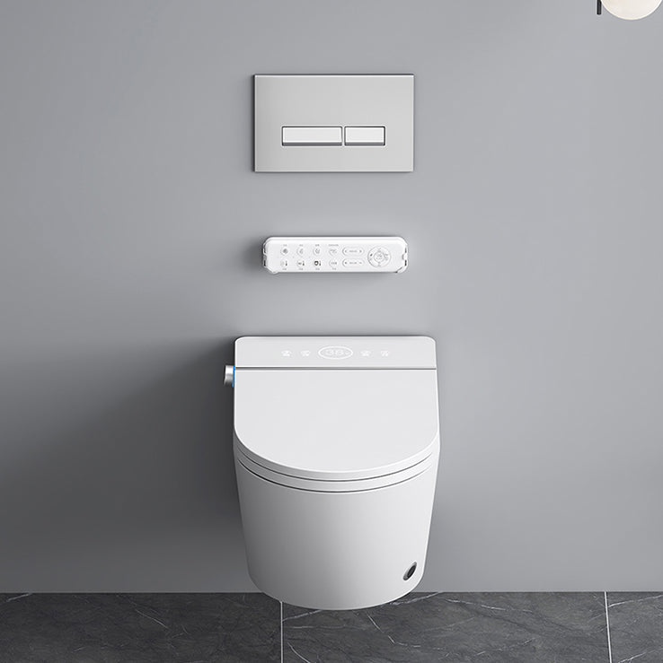 Modern White Wall Mount Urine Toilet Siphon Jet Toilet Bowl with Toilet Seat Clearhalo 'Bathroom Remodel & Bathroom Fixtures' 'Home Improvement' 'home_improvement' 'home_improvement_toilets' 'Toilets & Bidets' 'Toilets' 6274757