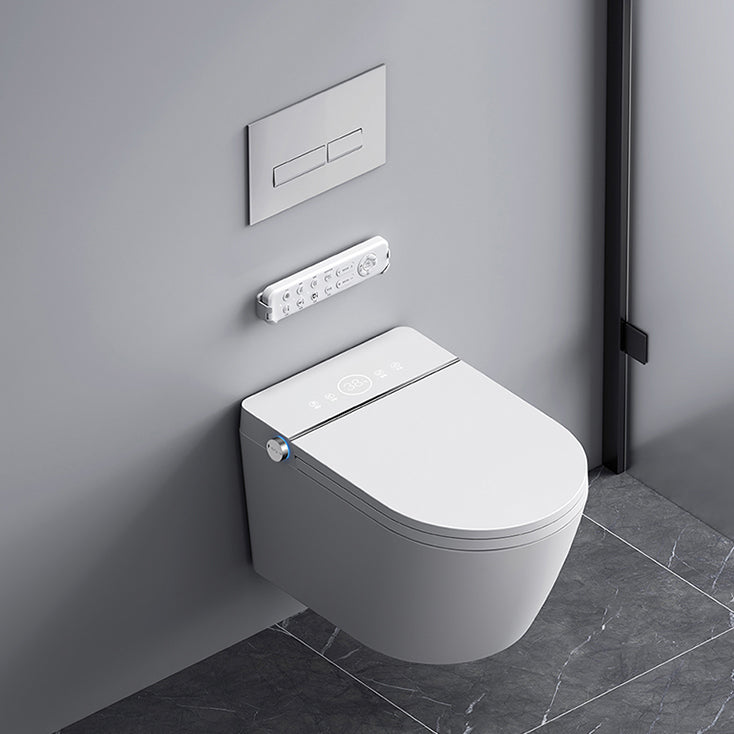Modern White Wall Mount Urine Toilet Siphon Jet Toilet Bowl with Toilet Seat Clearhalo 'Bathroom Remodel & Bathroom Fixtures' 'Home Improvement' 'home_improvement' 'home_improvement_toilets' 'Toilets & Bidets' 'Toilets' 6274758