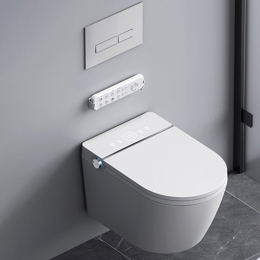 Modern White Wall Mount Urine Toilet Siphon Jet Toilet Bowl with Toilet Seat Clearhalo 'Bathroom Remodel & Bathroom Fixtures' 'Home Improvement' 'home_improvement' 'home_improvement_toilets' 'Toilets & Bidets' 'Toilets' 6274761