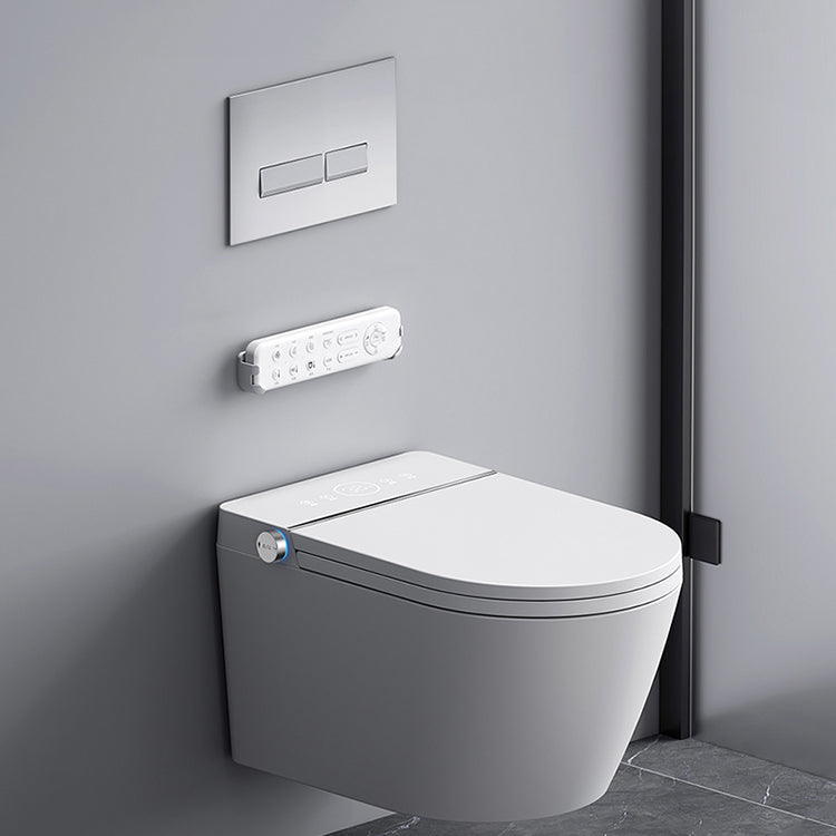 Modern White Wall Mount Urine Toilet Siphon Jet Toilet Bowl with Toilet Seat Clearhalo 'Bathroom Remodel & Bathroom Fixtures' 'Home Improvement' 'home_improvement' 'home_improvement_toilets' 'Toilets & Bidets' 'Toilets' 6274762