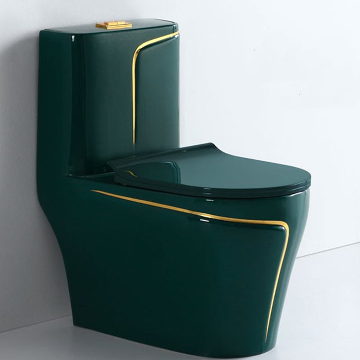 Traditional Floor Mounted Urine Toilet Siphon Jet Toilet Bowl with Toilet Seat Clearhalo 'Bathroom Remodel & Bathroom Fixtures' 'Home Improvement' 'home_improvement' 'home_improvement_toilets' 'Toilets & Bidets' 'Toilets' 6274774