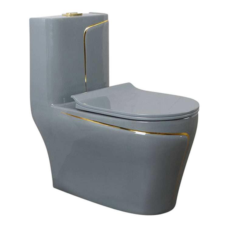 Traditional Floor Mounted Urine Toilet Siphon Jet Toilet Bowl with Toilet Seat Clearhalo 'Bathroom Remodel & Bathroom Fixtures' 'Home Improvement' 'home_improvement' 'home_improvement_toilets' 'Toilets & Bidets' 'Toilets' 6274775