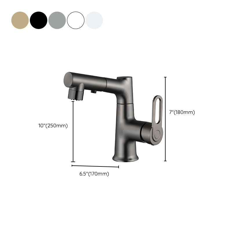 Contemporary Style Centerset Faucets Lever Handles Faucets for Bathroom Clearhalo 'Bathroom Remodel & Bathroom Fixtures' 'Bathroom Sink Faucets' 'Bathroom Sinks & Faucet Components' 'bathroom_sink_faucets' 'Home Improvement' 'home_improvement' 'home_improvement_bathroom_sink_faucets' 6284691