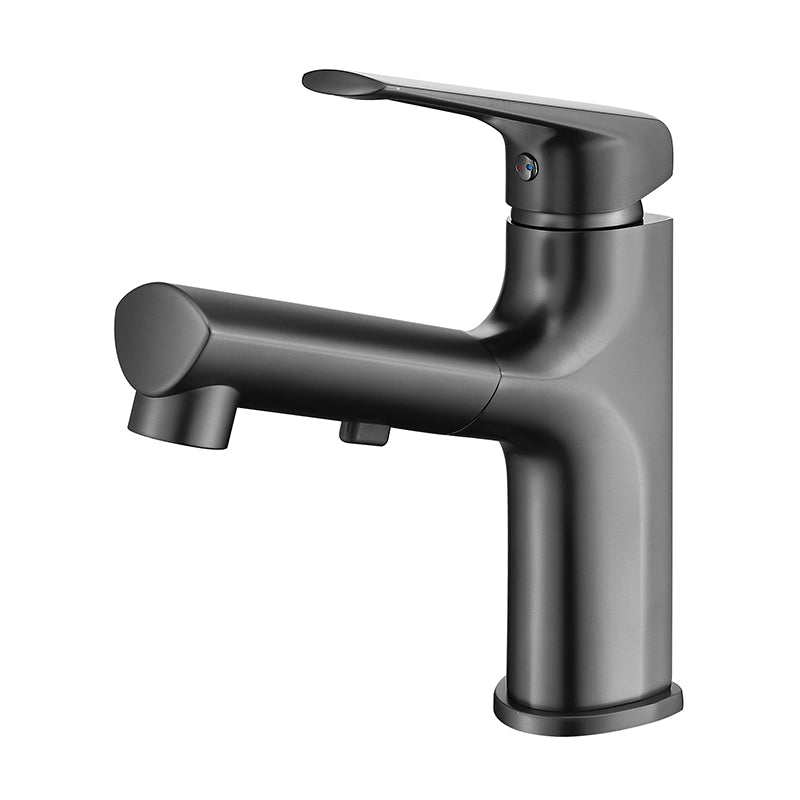 Contemporary Style Widespread Faucet Lever Handles Faucet for Bathroom Clearhalo 'Bathroom Remodel & Bathroom Fixtures' 'Bathroom Sink Faucets' 'Bathroom Sinks & Faucet Components' 'bathroom_sink_faucets' 'Home Improvement' 'home_improvement' 'home_improvement_bathroom_sink_faucets' 6298090