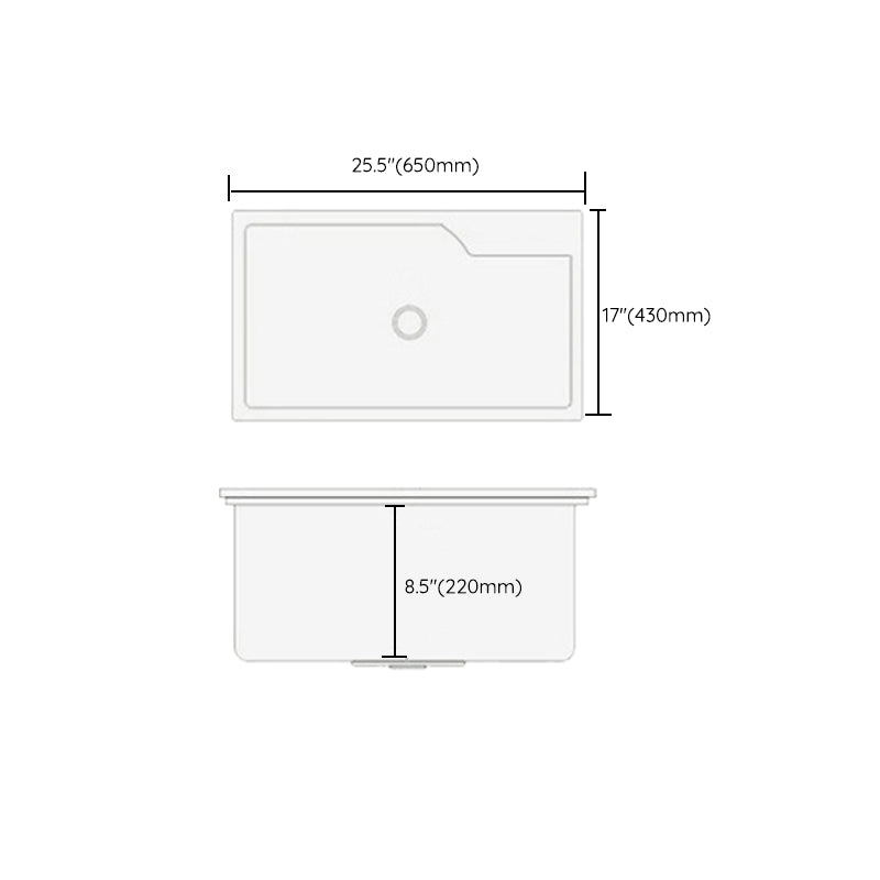 Modern Kitchen Sink Stainless Steel with Basket Strainer and Faucet Workstation Sink Clearhalo 'Home Improvement' 'home_improvement' 'home_improvement_kitchen_sinks' 'Kitchen Remodel & Kitchen Fixtures' 'Kitchen Sinks & Faucet Components' 'Kitchen Sinks' 'kitchen_sinks' 6298305