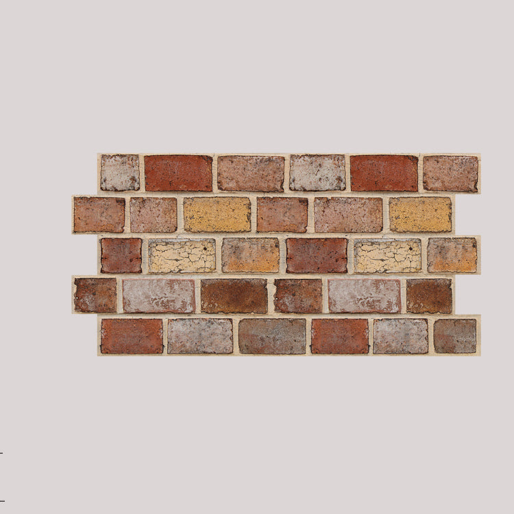 Artificial Brick Panel Wall Farmhouse Style Simple Home Living Room Wall Panel (5-pack) Clearhalo 'Flooring 'Home Improvement' 'home_improvement' 'home_improvement_wall_paneling' 'Wall Paneling' 'wall_paneling' 'Walls & Ceilings' Walls and Ceiling' 6298557