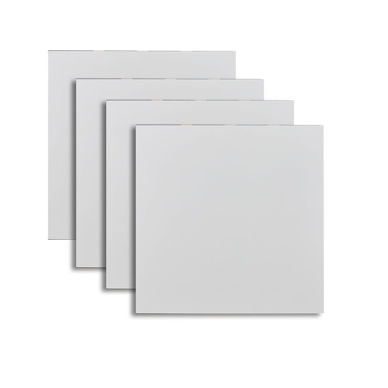 Square Cement Singular Tile Vintage Singular Tile for Floor (4-Pack) White Clearhalo 'Floor Tiles & Wall Tiles' 'floor_tiles_wall_tiles' 'Flooring 'Home Improvement' 'home_improvement' 'home_improvement_floor_tiles_wall_tiles' Walls and Ceiling' 6299489