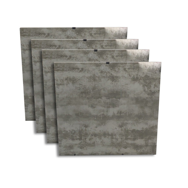 Square Cement Singular Tile Vintage Singular Tile for Floor (4-Pack) Gray-Green Clearhalo 'Floor Tiles & Wall Tiles' 'floor_tiles_wall_tiles' 'Flooring 'Home Improvement' 'home_improvement' 'home_improvement_floor_tiles_wall_tiles' Walls and Ceiling' 6299504