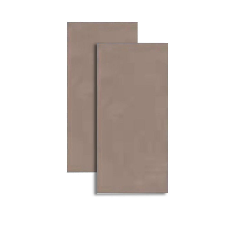 Retangular Ceramic Singular Tile Stone Pattern Singular Tile for Floor (2-Pack) Brown-Khaki 30"L x 59"W x 0.4"H Clearhalo 'Floor Tiles & Wall Tiles' 'floor_tiles_wall_tiles' 'Flooring 'Home Improvement' 'home_improvement' 'home_improvement_floor_tiles_wall_tiles' Walls and Ceiling' 6299541