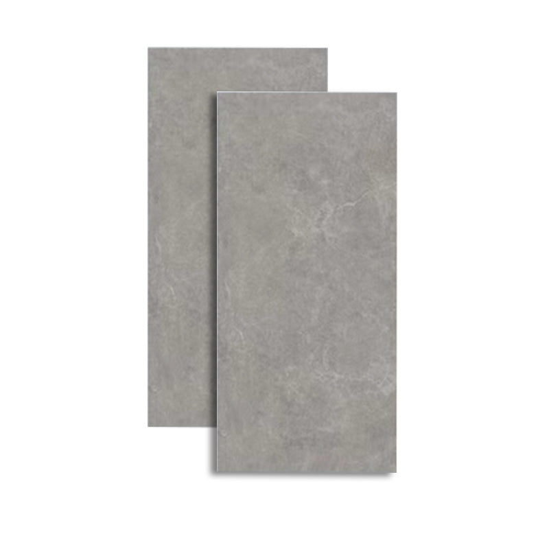 Retangular Ceramic Singular Tile Stone Pattern Singular Tile for Floor (2-Pack) Heather Gray 30"L x 59"W x 0.4"H Clearhalo 'Floor Tiles & Wall Tiles' 'floor_tiles_wall_tiles' 'Flooring 'Home Improvement' 'home_improvement' 'home_improvement_floor_tiles_wall_tiles' Walls and Ceiling' 6299547