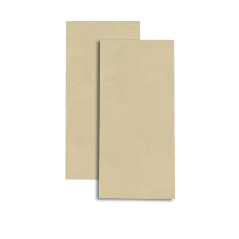 Retangular Ceramic Singular Tile Stone Pattern Singular Tile for Floor (2-Pack) Yellow 30"L x 59"W x 0.4"H Clearhalo 'Floor Tiles & Wall Tiles' 'floor_tiles_wall_tiles' 'Flooring 'Home Improvement' 'home_improvement' 'home_improvement_floor_tiles_wall_tiles' Walls and Ceiling' 6299553