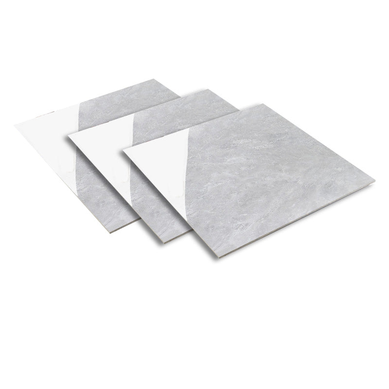 Square Cement Singular Tile 31.5"x31.5" Singular Tile for Floor (3-Pack) Light Gray Striped 60 Pieces Clearhalo 'Floor Tiles & Wall Tiles' 'floor_tiles_wall_tiles' 'Flooring 'Home Improvement' 'home_improvement' 'home_improvement_floor_tiles_wall_tiles' Walls and Ceiling' 6299559