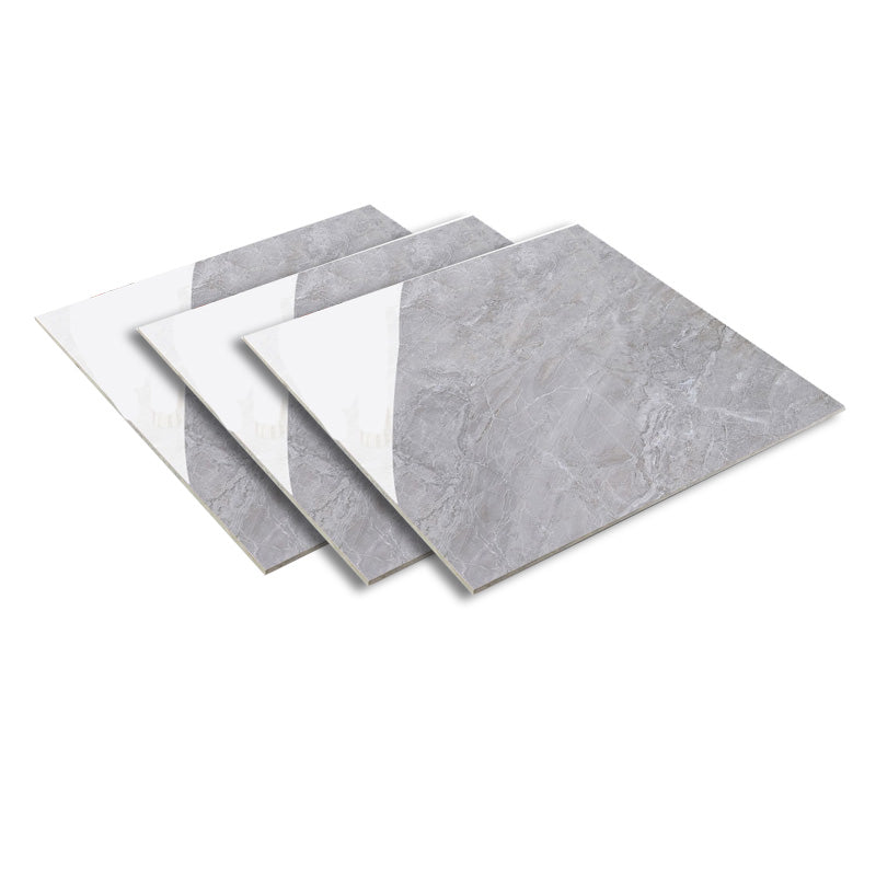 Square Cement Singular Tile 31.5"x31.5" Singular Tile for Floor (3-Pack) Gray-White 60 Pieces Clearhalo 'Floor Tiles & Wall Tiles' 'floor_tiles_wall_tiles' 'Flooring 'Home Improvement' 'home_improvement' 'home_improvement_floor_tiles_wall_tiles' Walls and Ceiling' 6299567