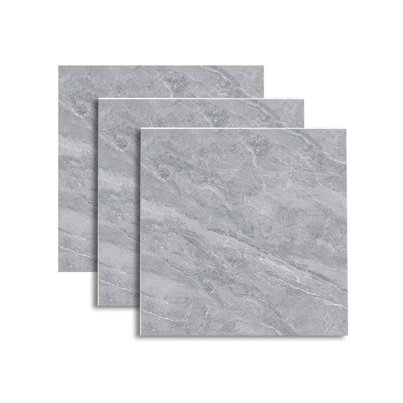 Square Cement Singular Tile 31.5"x31.5" Singular Tile for Floor (3-Pack) White-Gray 60 Pieces Clearhalo 'Floor Tiles & Wall Tiles' 'floor_tiles_wall_tiles' 'Flooring 'Home Improvement' 'home_improvement' 'home_improvement_floor_tiles_wall_tiles' Walls and Ceiling' 6299569