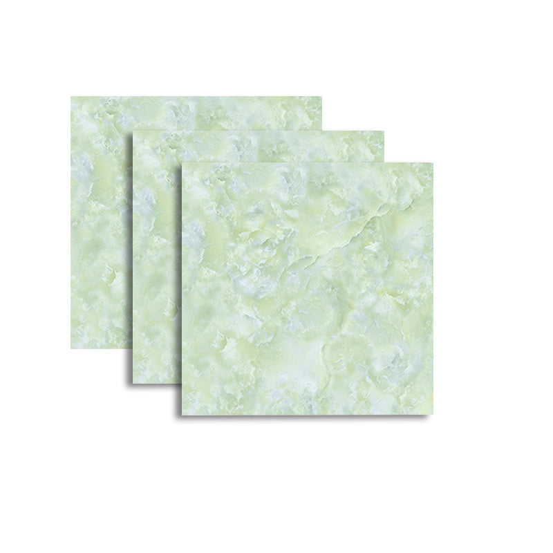 Square Cement Singular Tile 31.5"x31.5" Singular Tile for Floor (3-Pack) Green 60 Pieces Clearhalo 'Floor Tiles & Wall Tiles' 'floor_tiles_wall_tiles' 'Flooring 'Home Improvement' 'home_improvement' 'home_improvement_floor_tiles_wall_tiles' Walls and Ceiling' 6299576