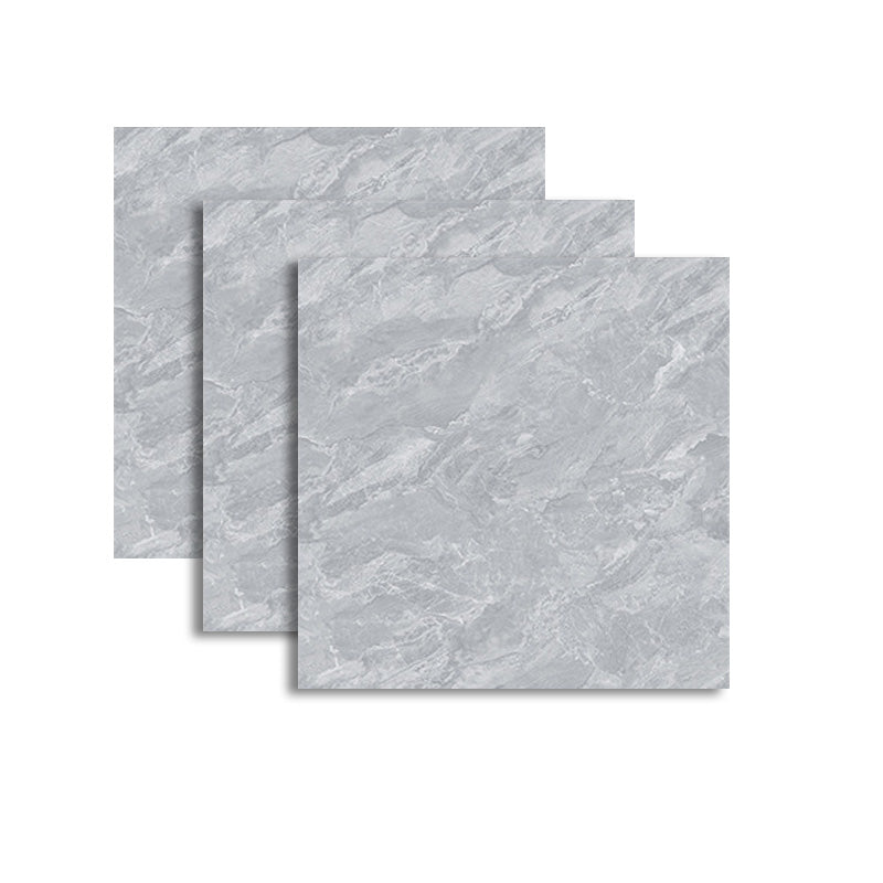 Square Cement Singular Tile 31.5"x31.5" Singular Tile for Floor (3-Pack) Gray/White Striped 60 Pieces Clearhalo 'Floor Tiles & Wall Tiles' 'floor_tiles_wall_tiles' 'Flooring 'Home Improvement' 'home_improvement' 'home_improvement_floor_tiles_wall_tiles' Walls and Ceiling' 6299580