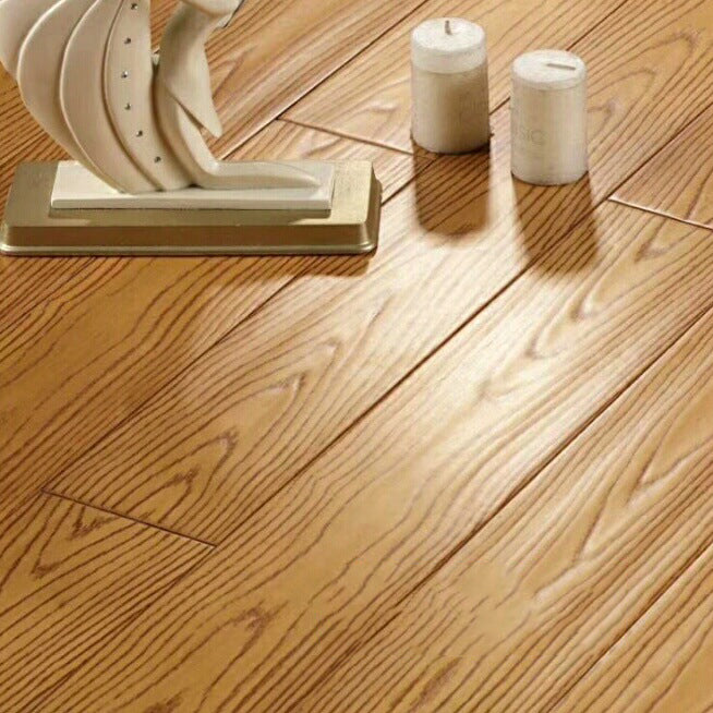 Modern Laminate Flooring in Natural, Click-Lock, Waterproof, 12mm Clearhalo 'Flooring 'Home Improvement' 'home_improvement' 'home_improvement_laminate_flooring' 'Laminate Flooring' 'laminate_flooring' Walls and Ceiling' 6299671