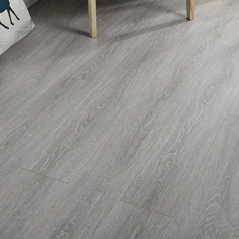 Classic 8" X 48" Wide Pine Laminate Flooring in Natural, Click-Lock, Waterproof Light Gray-Black Clearhalo 'Flooring 'Home Improvement' 'home_improvement' 'home_improvement_laminate_flooring' 'Laminate Flooring' 'laminate_flooring' Walls and Ceiling' 6299712