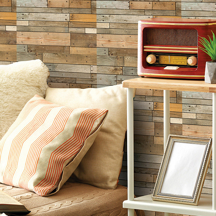 3D wood grain wall panel modern minimalist home living room bathroom panel wall (5-pack) Clearhalo 'Flooring 'Home Improvement' 'home_improvement' 'home_improvement_wall_paneling' 'Wall Paneling' 'wall_paneling' 'Walls & Ceilings' Walls and Ceiling' 6299961